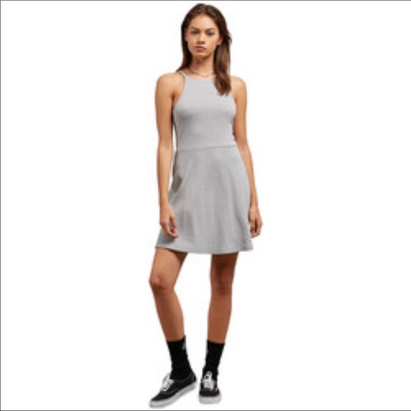 Volcom Grey Dress - Picture 1 of 7